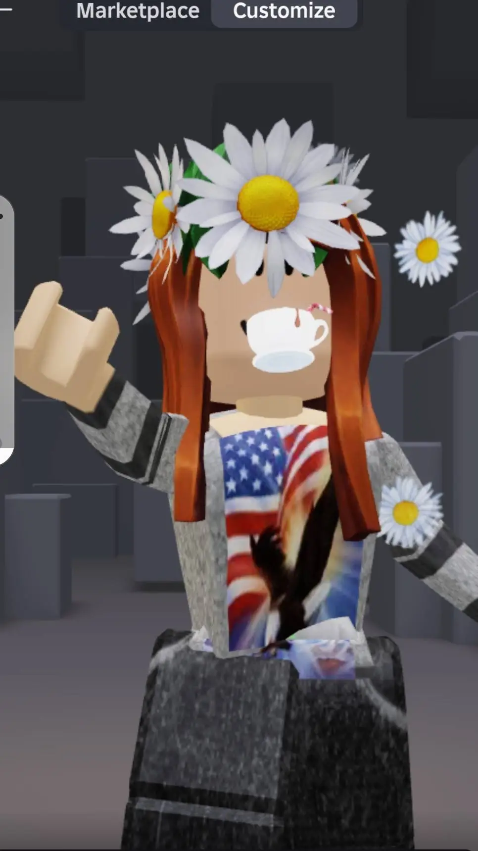 ai character: Vanessa....???  background