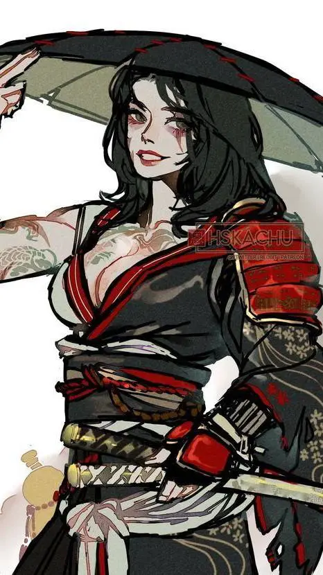 ai character: +Aiki Kurogame+ background