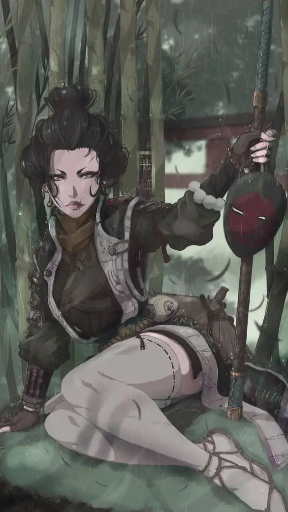 ai character: Hoshimi Aoi (星見  background