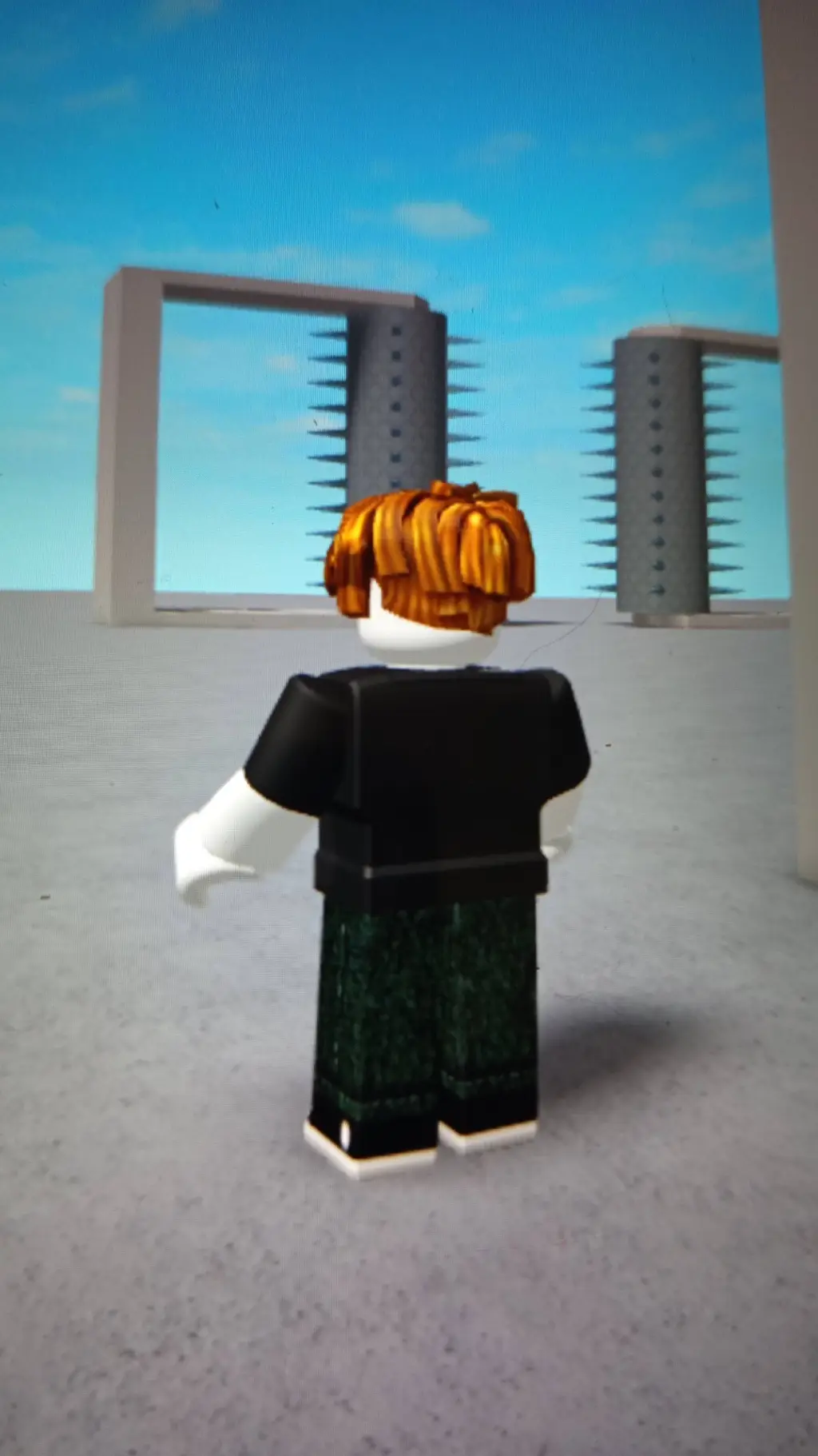 ai character: нубик background