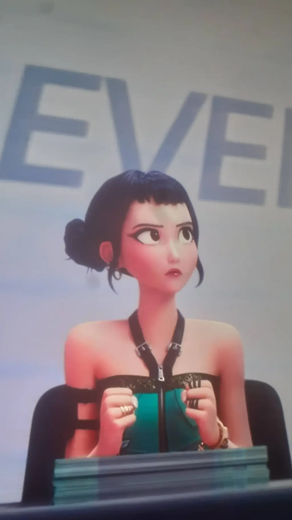 ai character: zoey background