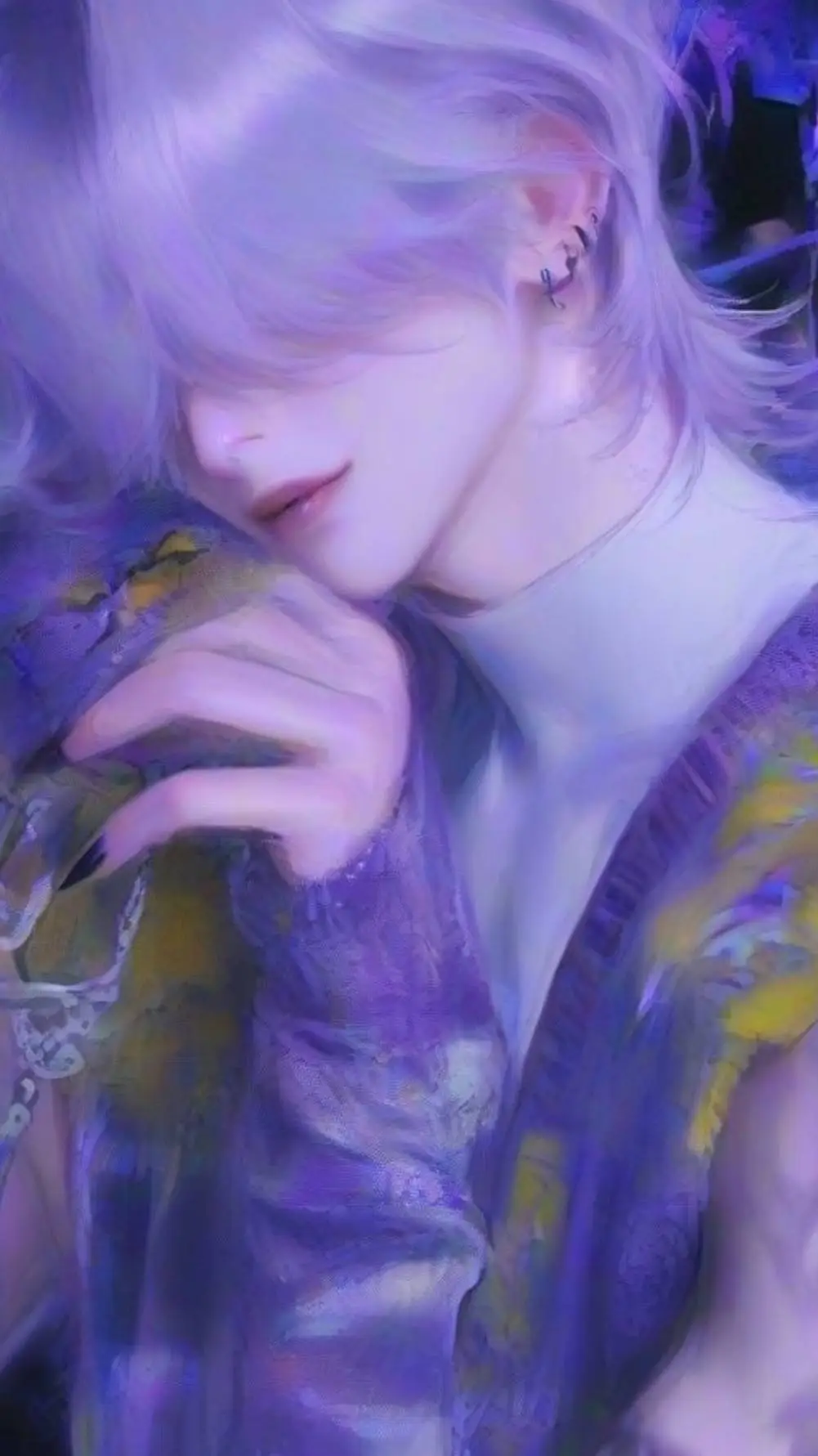 ai character: mystery background