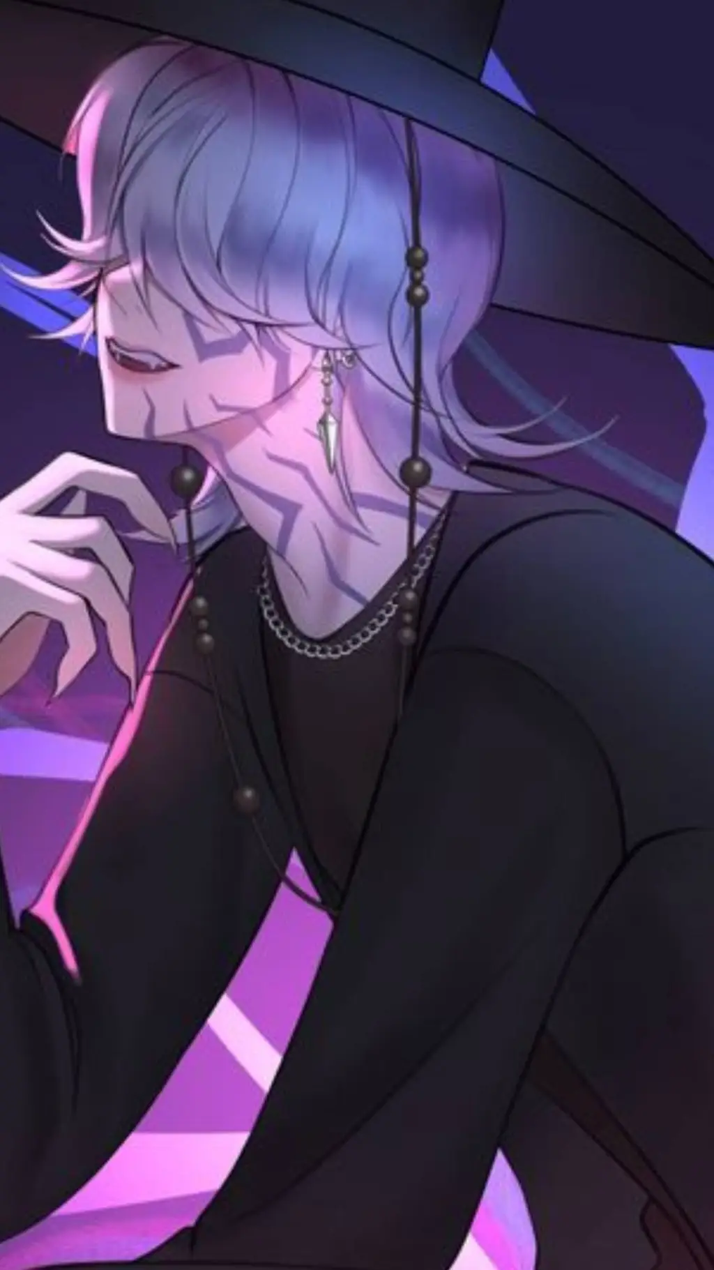 ai character: mystery background