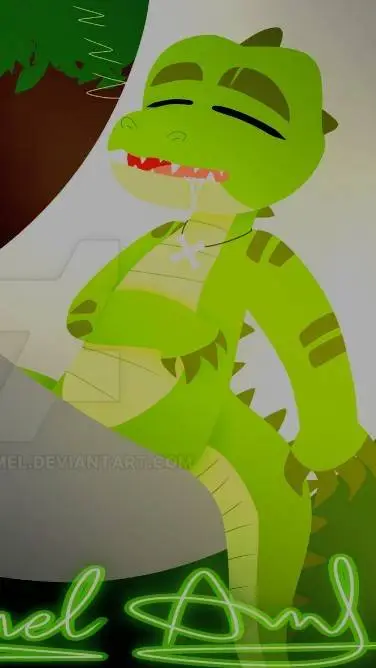 ai character: Allister Gator  background