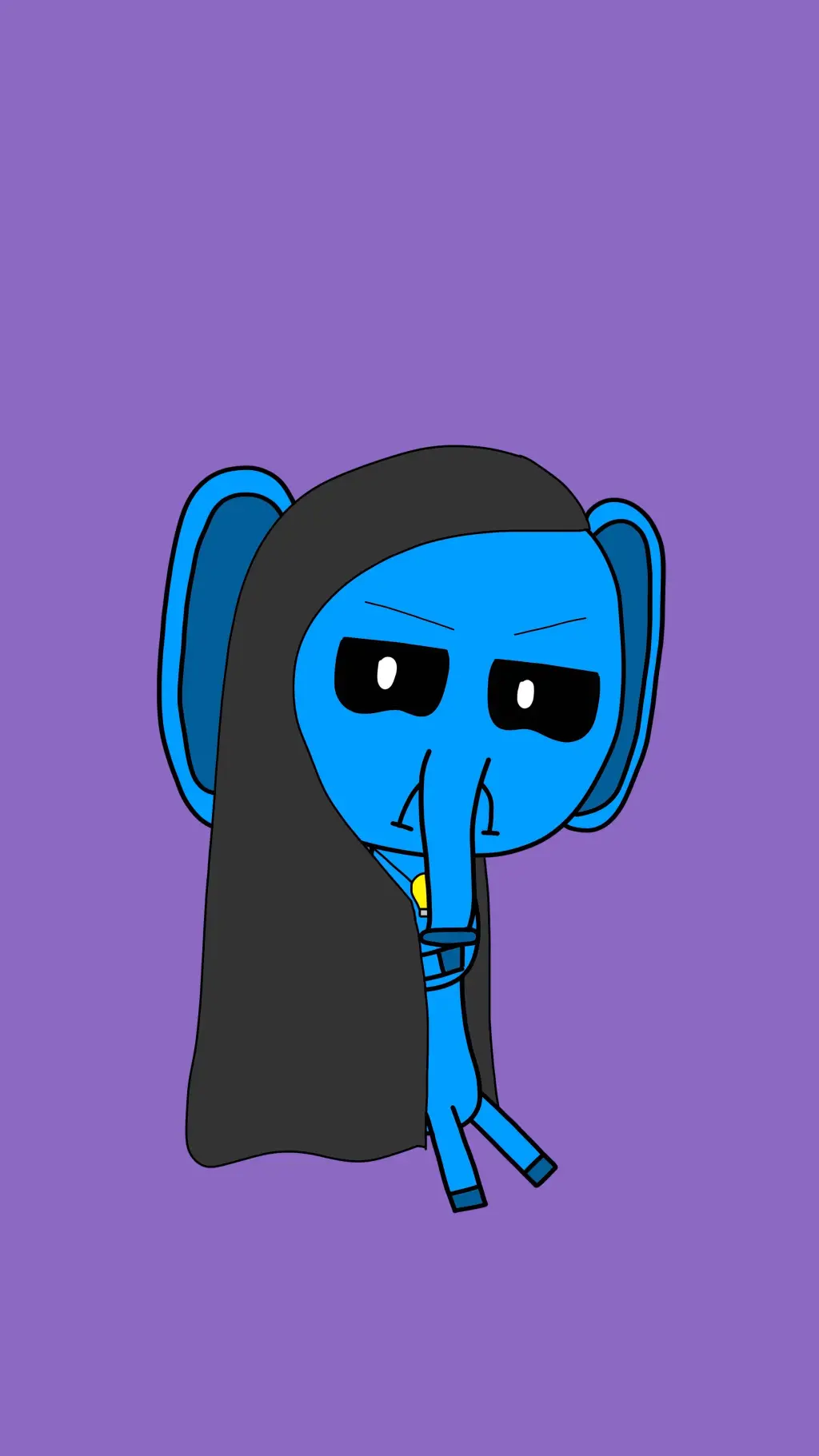 ai character: Bubba Bubaphant  background