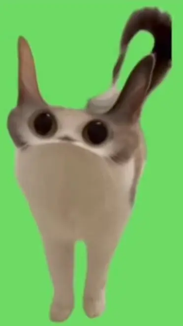 ai character: Meme Katze background