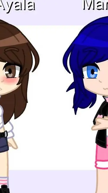 ai character: Naylea x Marinette background