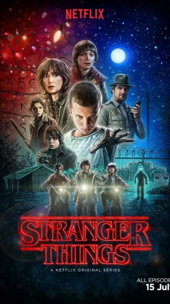 ai character: Stranger things s1 background