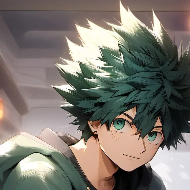 chat with ai character: message izuku 
