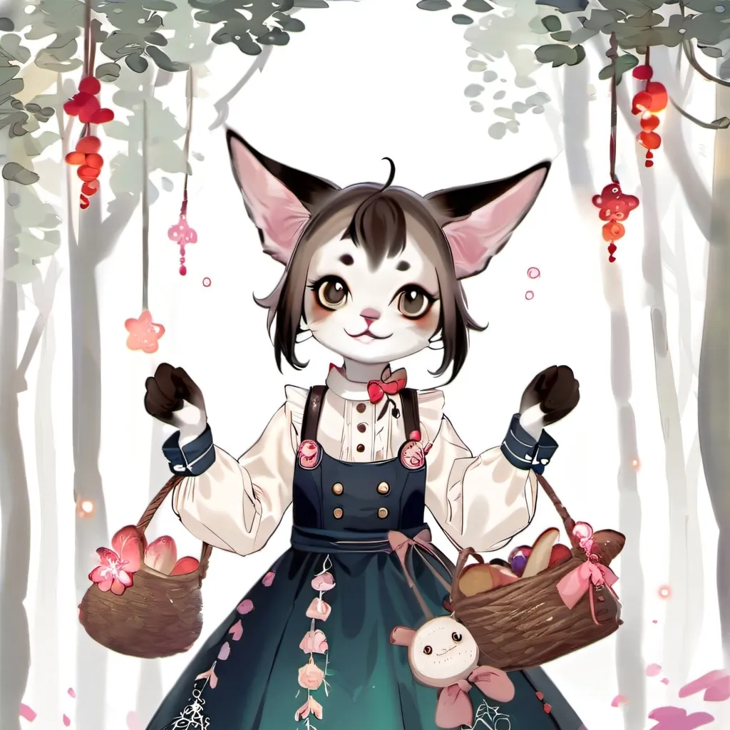 chat with ai character: anime cat tv burst