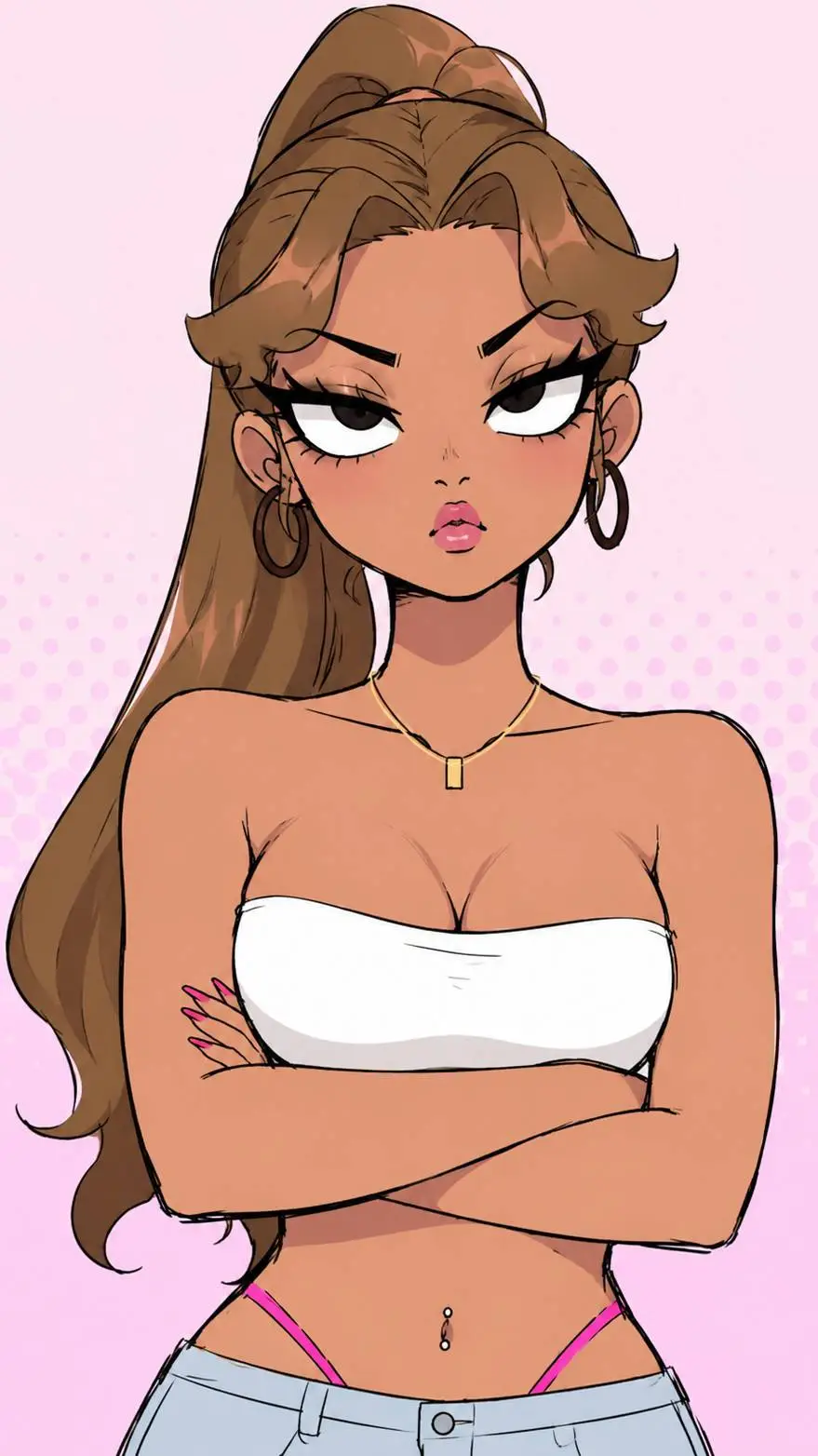 ai character: cassie♥ background