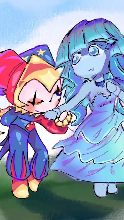 ai character: ¿Buenos amigos|`🐬 background