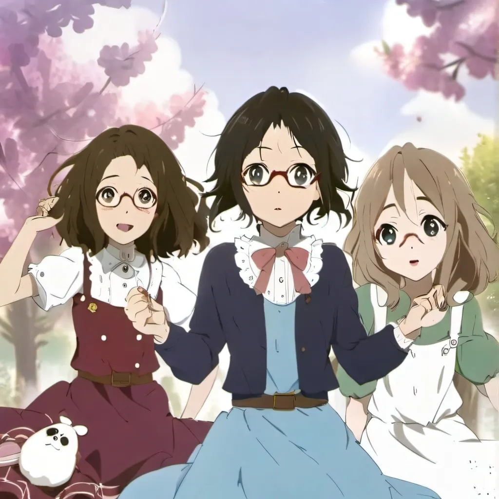 chat with ai character: 3 friend group