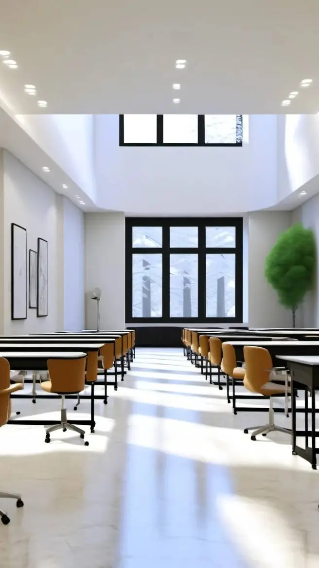 ai character: Escuela  background