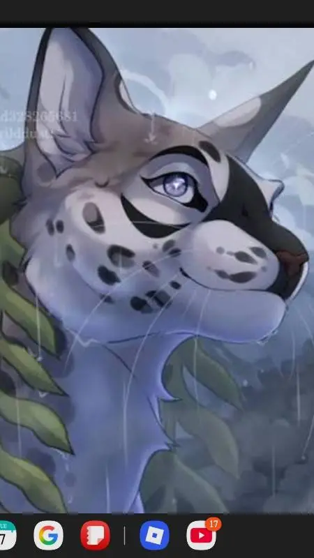 ai character: _-Spotted fur-_ background