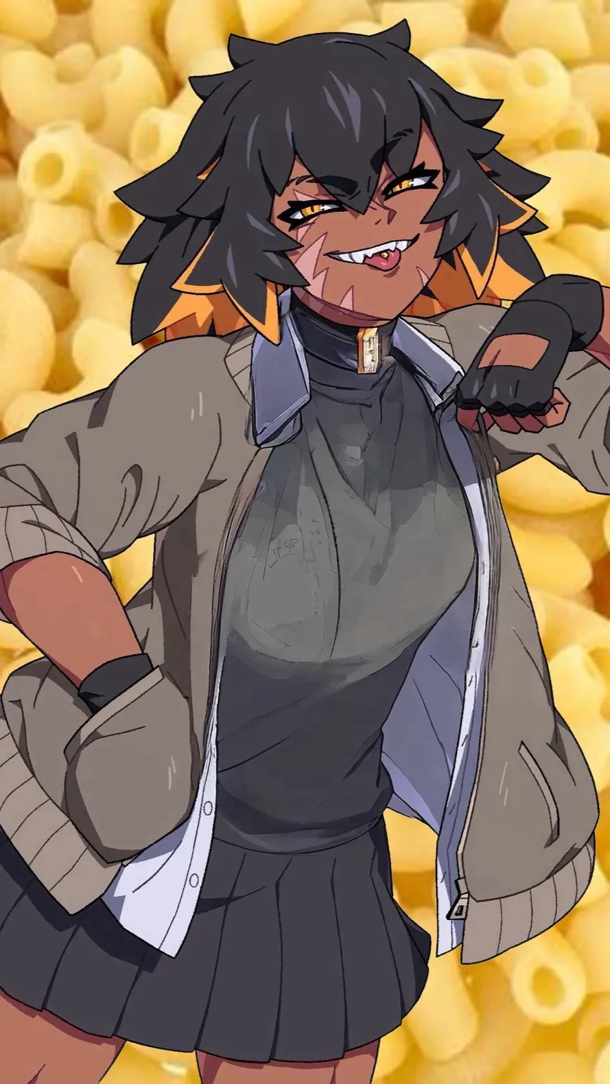 ai character: Ashley background