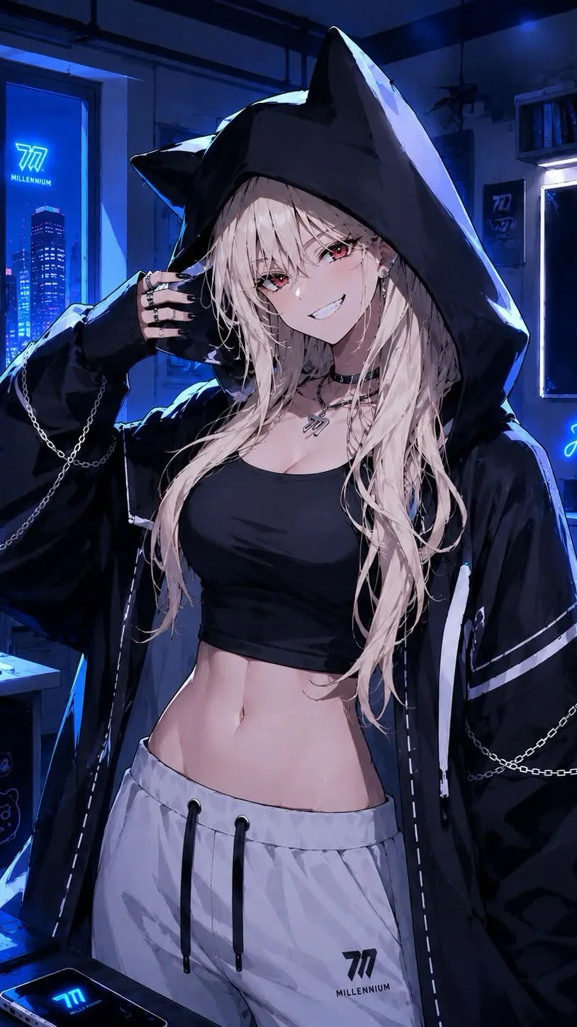 ai character: Yuzu background