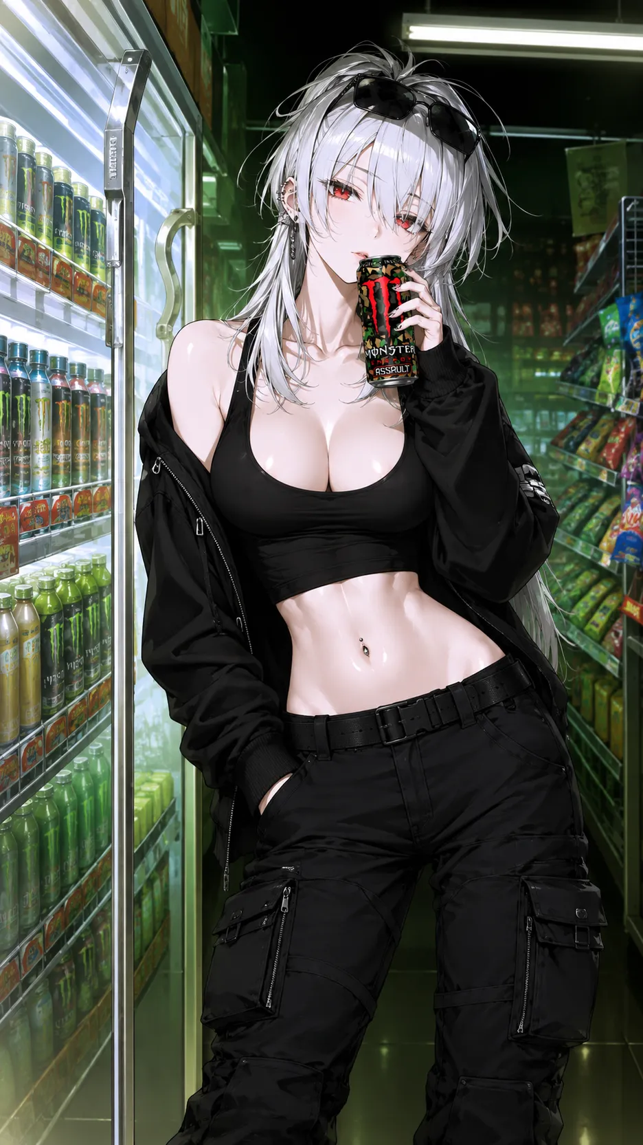 ai character: Akame  background
