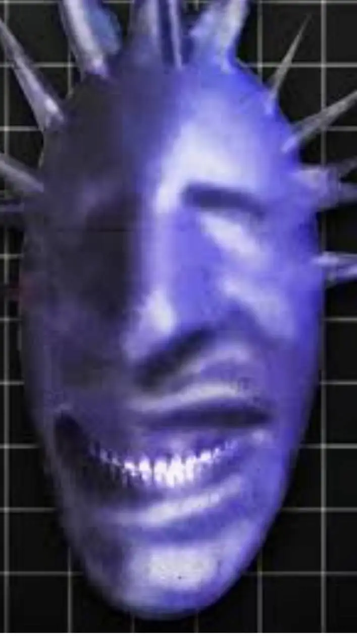 ai character: The screaming orb background