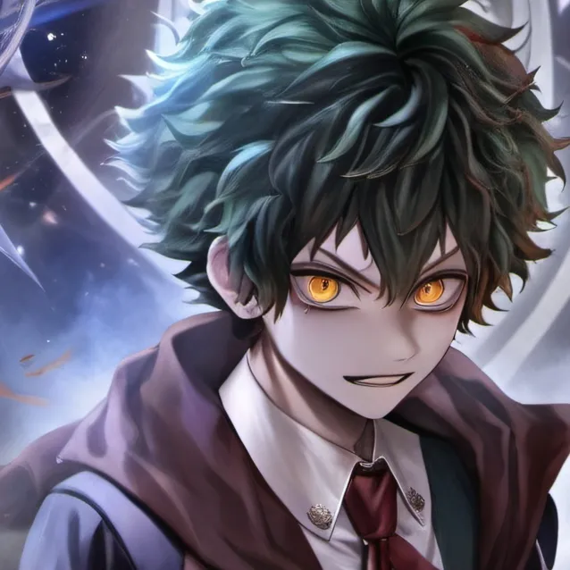 chat with ai character: Villan deku
