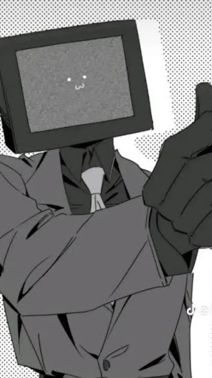 ai character: ~TV MAN~ background