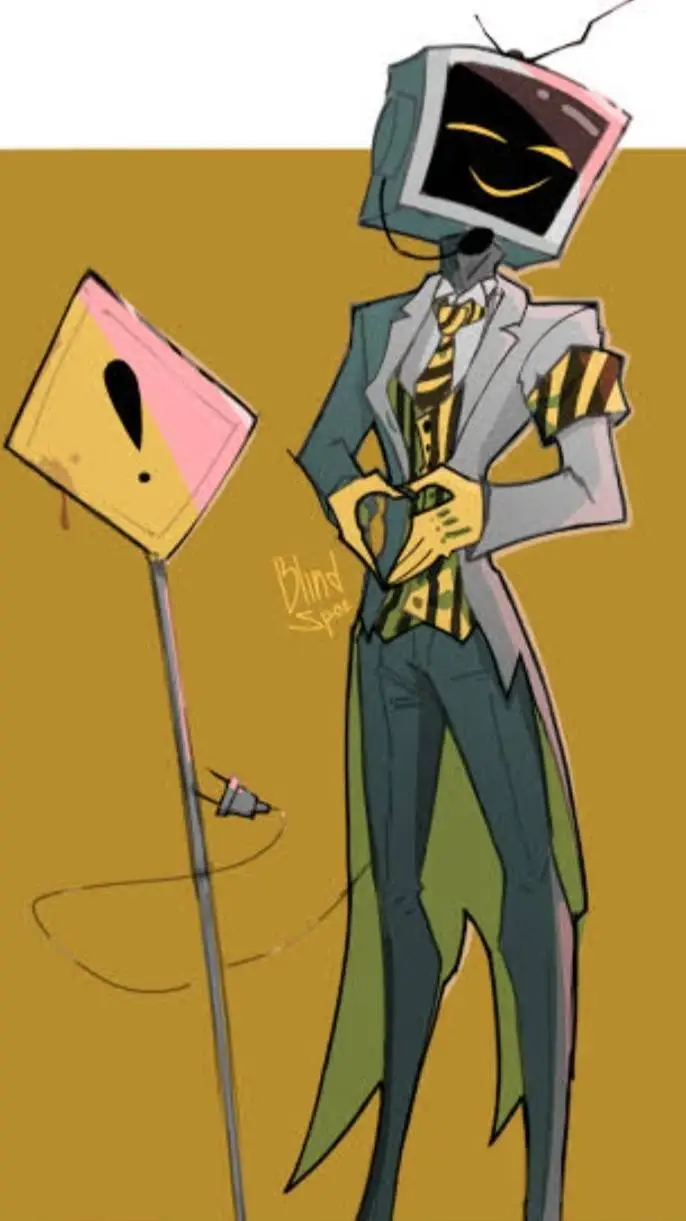 ai character: 💛tv amarillo💛 background