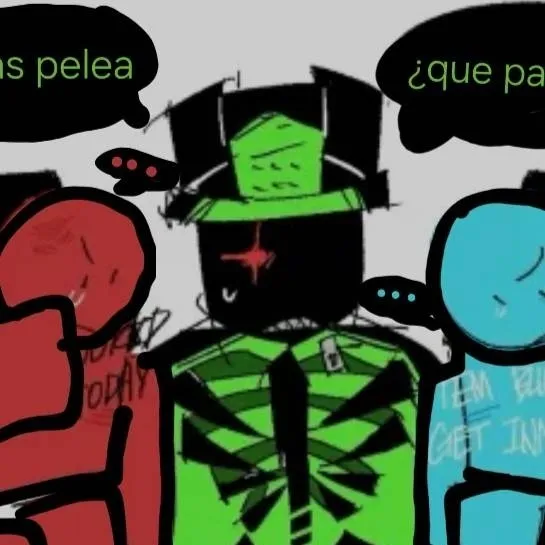 chat with ai character: ¿peleas?