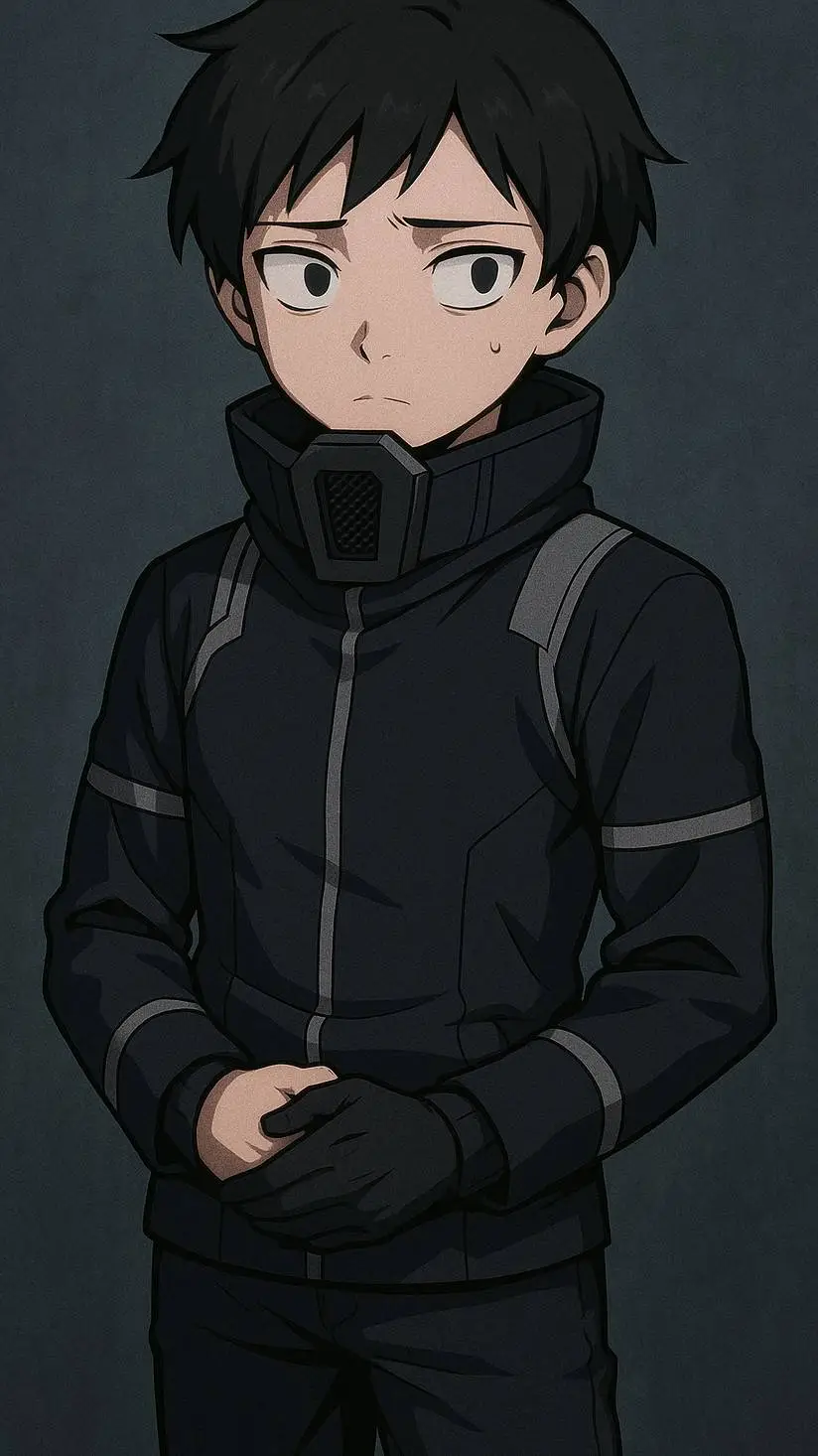 ai character: MHA New student 20 background