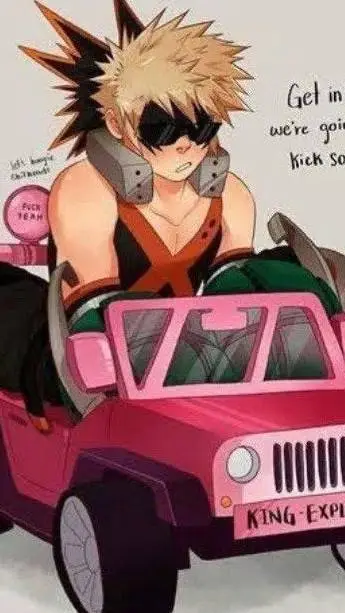 ai character: try to add Bakugo background