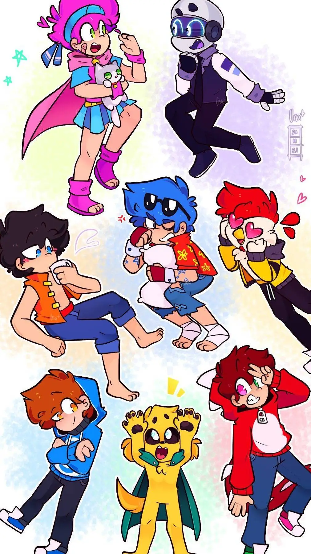 ai character: los compas background