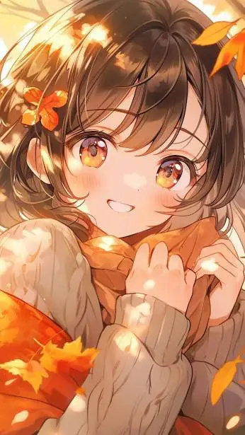 ai character: Autumn  background