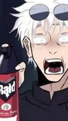 ai character: Raid Gojo  background