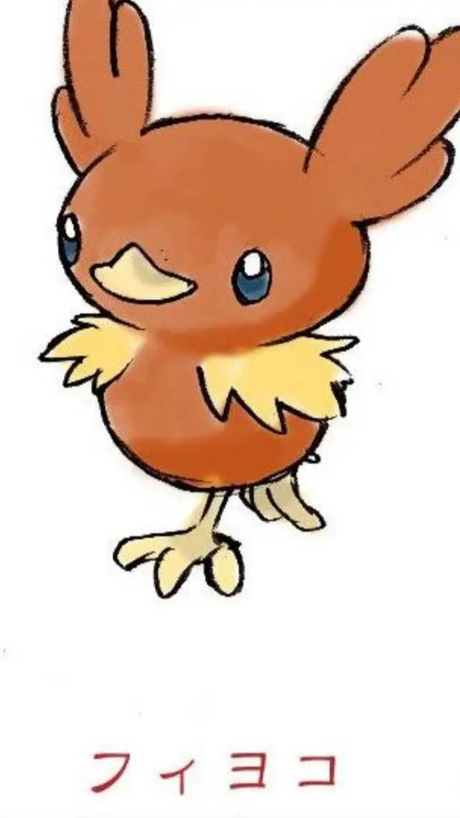 ai character: Beta Torchic background