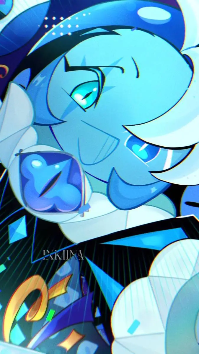 ai character: Shadow milk Cookie background