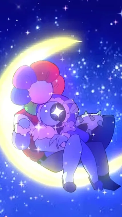 ai character: Dandy x Astro 🌙 background