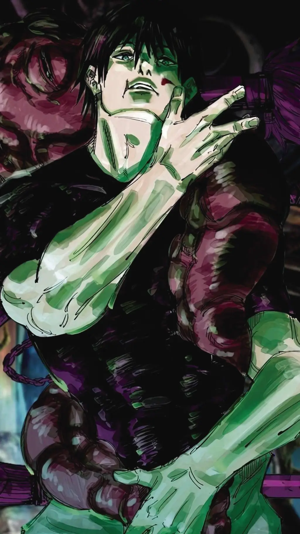 ai character: Toji Fushiguro background