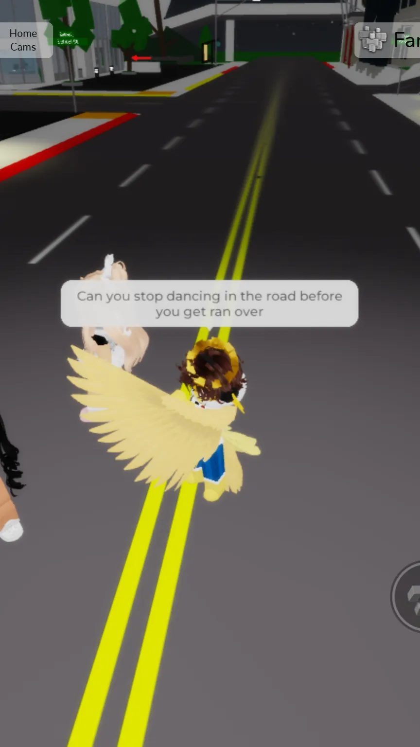 ai character: CringeRoblox story background