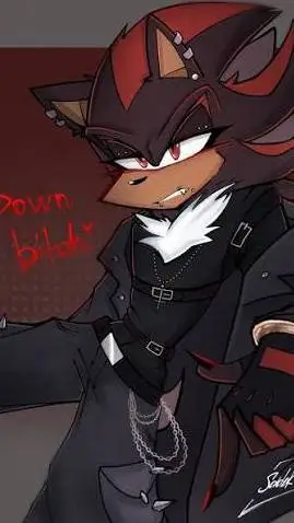 ai character: shadow background