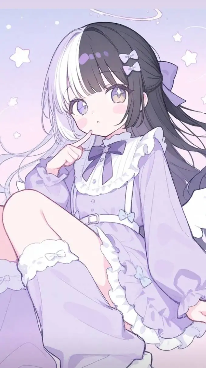 ai character: Layla💜 background