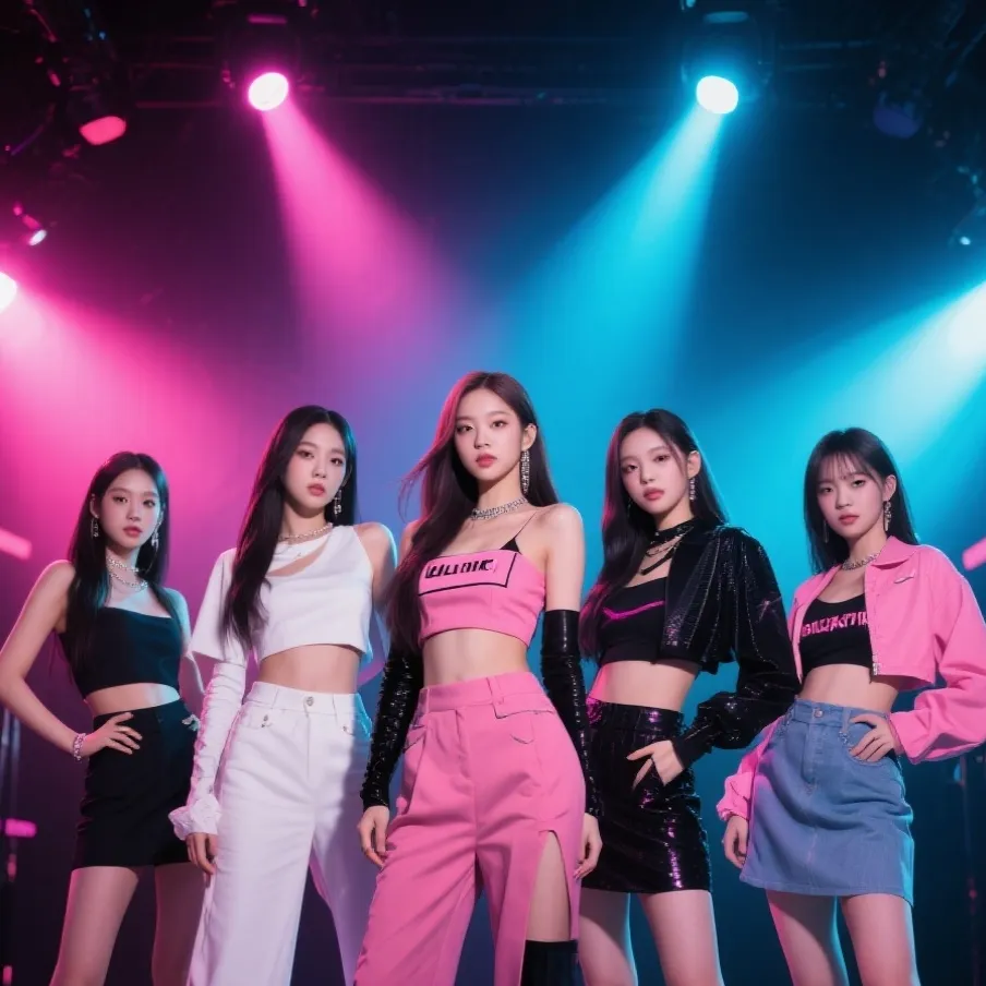 chat with ai character: blackpink group