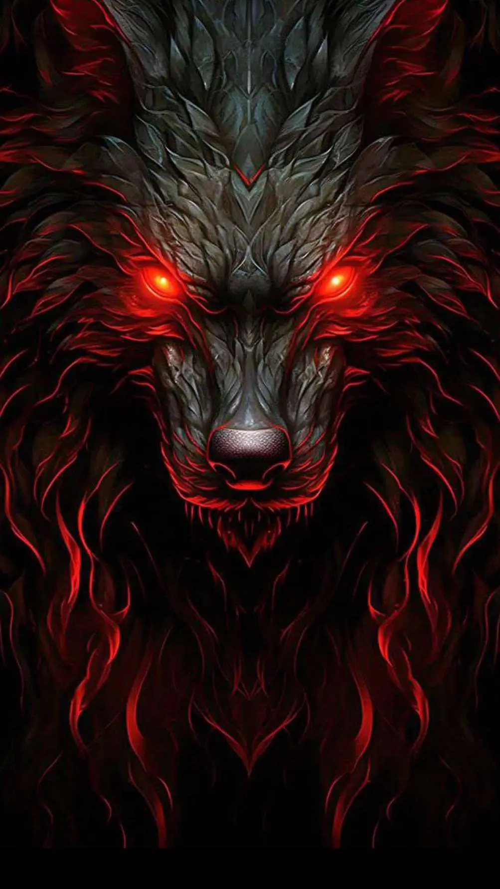 ai character: Alpha wolf background
