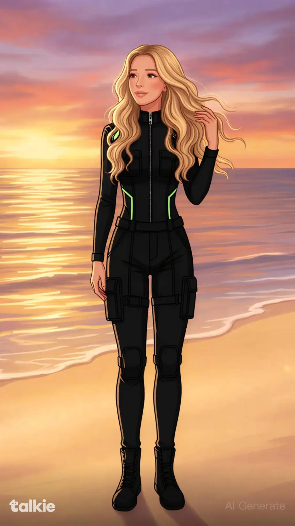 ai character: Aeisha background