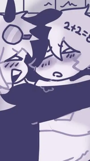 ai character: warming!!!!  background