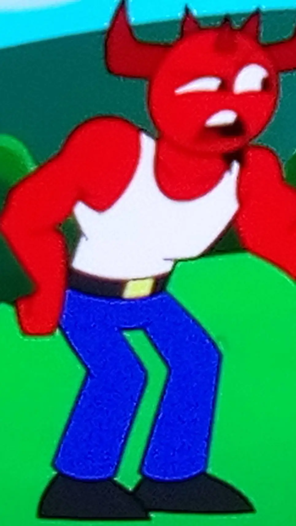 ai character: Sprunki Grown-ups  background