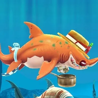 chat with ai character: hungry Shark world