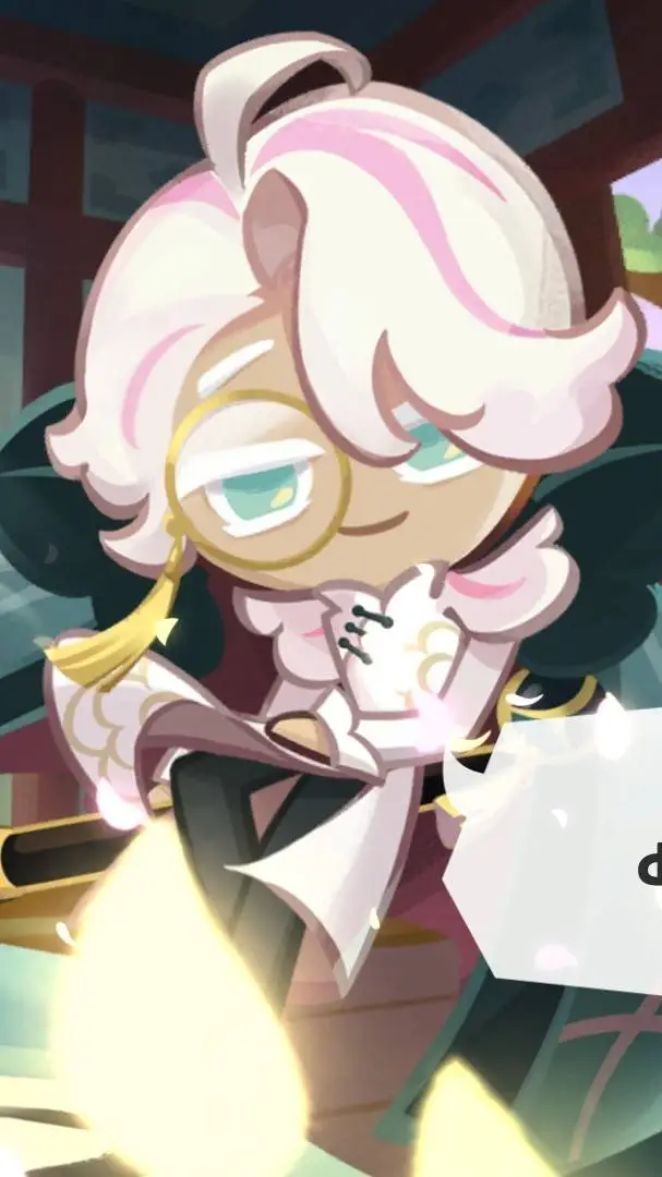 ai character: cammellia cookie🌸 background