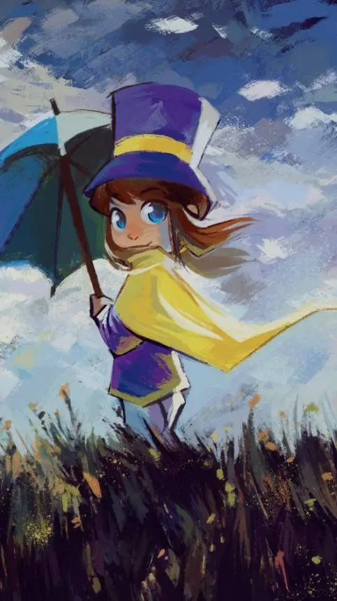 ai character: Hat Kid background