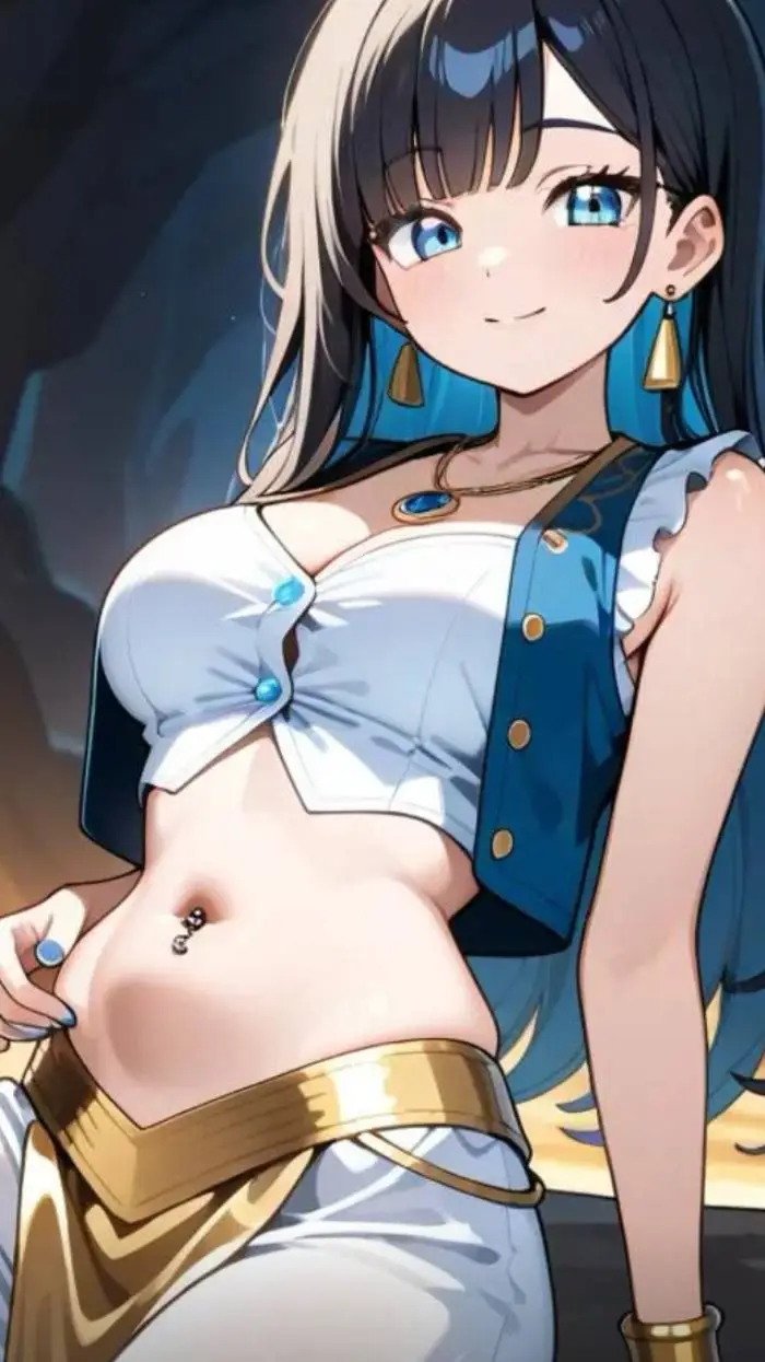 ai character: Genie Bella background