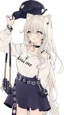 ai character: кана  background