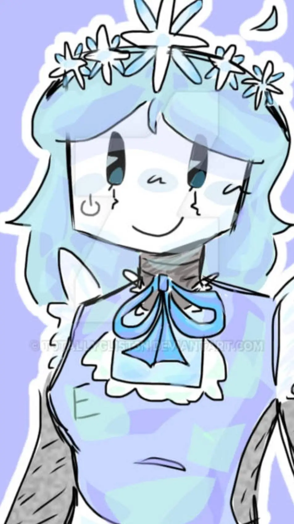 ai character: Eunoia!!!! :3 background